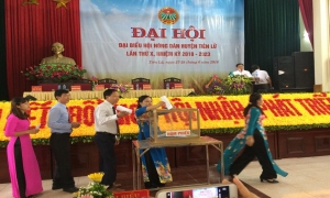 Đại hội đại biểu Hội Nông dân huyện Tiên Lữ lần thứ X, nhiệm kỳ 2018 - 2023.