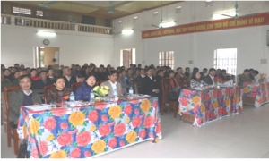 Đại hội đại biểu Hội Nông dân xã Tiền Phong lần thứ 28 nhiệm kỳ 2018 - 2023.