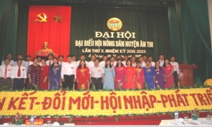 Đại hội đại biểu Hội Nông dân huyện Ân Thi lần thứ X, nhiệm kỳ 2018 - 2023.