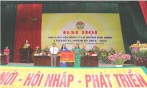 Đại hội đại biểu Hội Nông dân huyện Kim Động lần thứ XI, nhiệm kỳ 2018 - 2023.